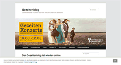 Desktop Screenshot of gezeitenblog.de